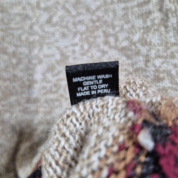 Alpaca Connections Womens Sweater Size L Tight Knit Alpaca Blend Long Sleeve - Picture 6 of 7